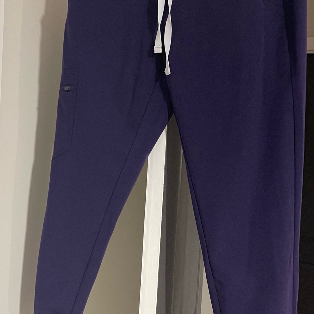 Figs scrub pants purple jam